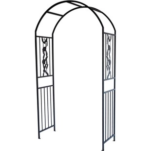 安盛花园拱门铁艺花架户外庭院阳台简约爬藤架花门支架田园花卉架