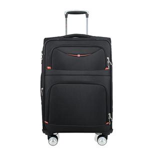 瑞士军刀牛津布20拉杆行李箱男22寸24登机26万向轮28女加厚大容量