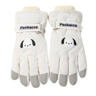 滑雪手套女士冬季可触屏防寒风加绒加厚保暖骑行电动车御寒手套男