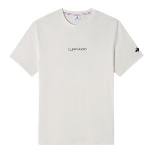 乐卡克法国公鸡男女款夏季柔软舒适时尚潮流休闲运动红色短袖T恤