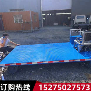 铁路火车涵洞燃油1435轨距轨道运输车果园大棚山地电动遥控平板车