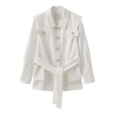 tanni设计师合作挺廓显瘦风衣