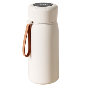 保温杯大容量便携泡茶水杯女2025新款学生儿童不锈钢智能保冷杯子