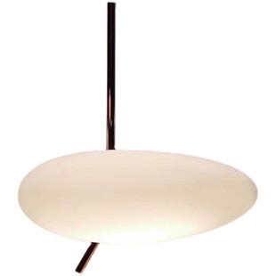 设计师餐厅灯北欧卧室床头小吊灯轻奢简约展馆鹅卵石触控高端灯具