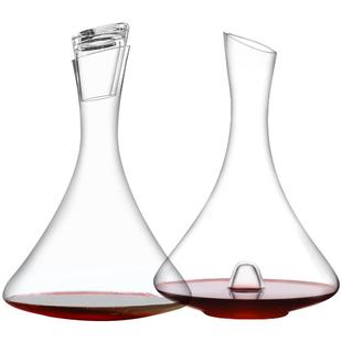轻奢醒酒器红酒家用水晶玻璃快速葡萄酒醒酒壶带盖高档红酒分酒器