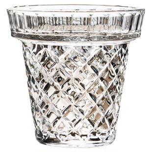 郁金香水培玻璃花瓶风信子简约北欧大口径高级感网红餐桌摆件客厅