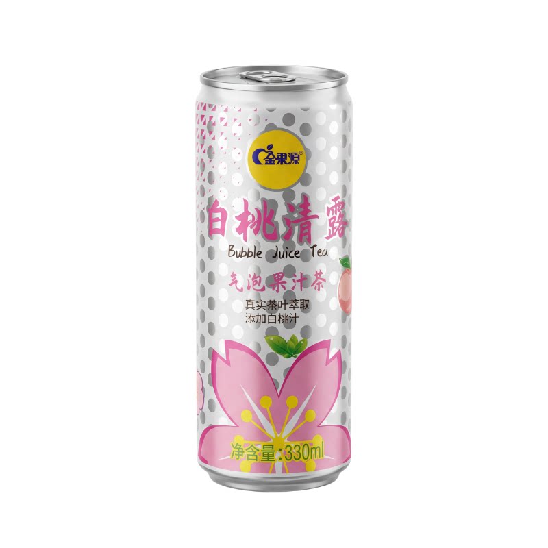 金果源99%原果汁含量气泡水果茶