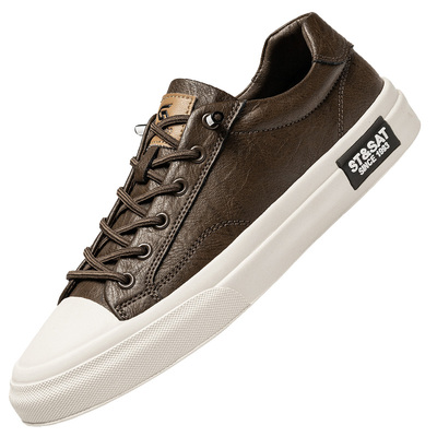 星期六板鞋男一脚蹬运动休闲皮鞋