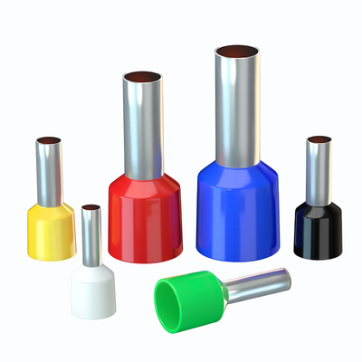 紫铜VE管型接线端子铜鼻子冷压端子针形线鼻子端头插针0.3-95平方