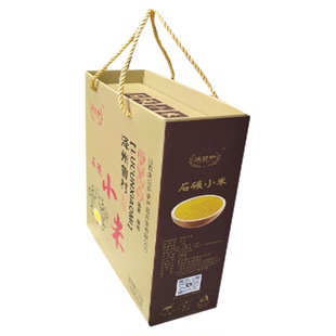 25年新小米山西黄小米晋城特产鲁村小米5斤礼盒月子米小米粥石碾