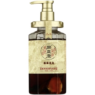 正品同益康防断发洗发水植物草本去屑控油去油强健发根植物洗发露