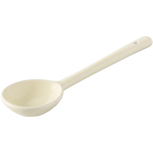 肆月小勺子汤勺长柄调羹陶瓷家用高颜值个人专用可爱汤匙稀饭瓷勺