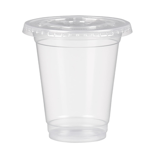 95口径一次性奶茶杯商用400塑料杯700ml装果汁饮料杯子带盖豆浆杯