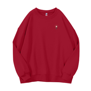 班尼路S&K系列圆领套头卫衣女款2026春季新款宽松休闲青少年上衣Q