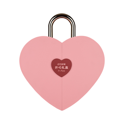 点石制笔文具套装开心礼盒按动静音中性笔0.5走珠笔女孩男孩荧光笔柔绘笔时空舱学习大礼包双珠速干DS-363E