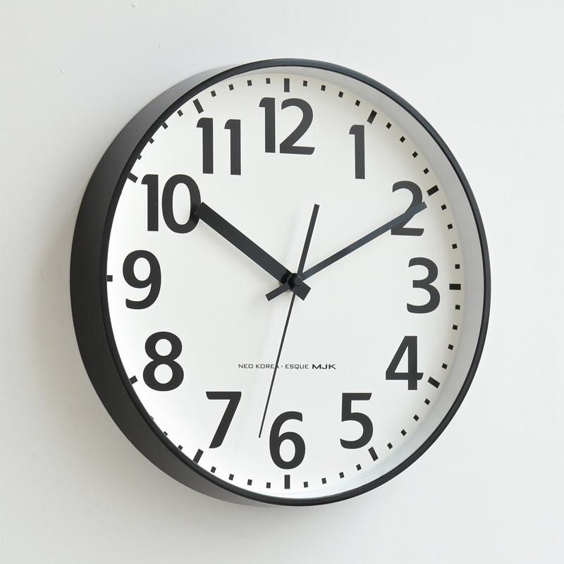 MJK现代简约钟表静音客厅挂钟家用时尚创意时钟挂墙轻奢个性