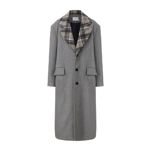 24ANS LTD副线TMN 男女同款羊毛大衣
