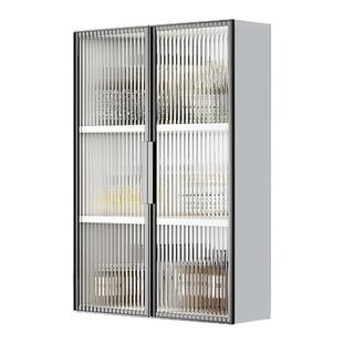 全铝合金吊柜浴室边柜卫生间置物柜免打孔墙上壁挂式收纳柜储物柜