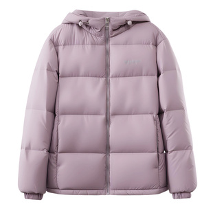 雅鹿官方三防2025年新款时尚简约女款加厚防寒保暖羽绒服外套