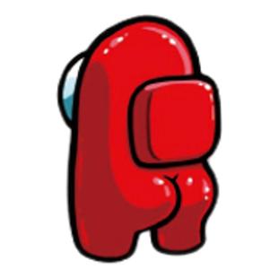 TLP反光车贴 红色翘臀 太空狼人杀among us中出叛徒 多用防水贴纸