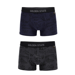杰克琼斯男装秋季新款NBA联名金州勇士队松紧舒适两条装内裤