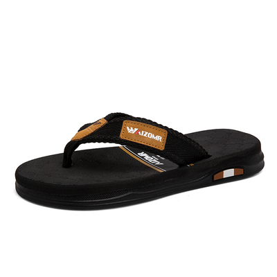 创龙AIZOMR男士拖鞋夏季外穿防滑潮人字拖鞋户外软底网红沙滩凉拖