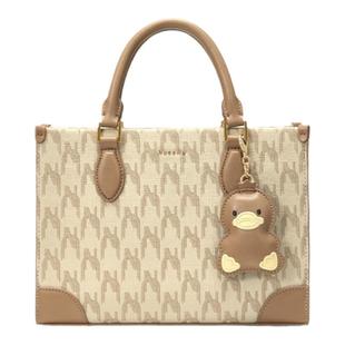 NU纽芝兰鸭子公文包包女式2025新款高级感单肩斜挎上课手提托特包