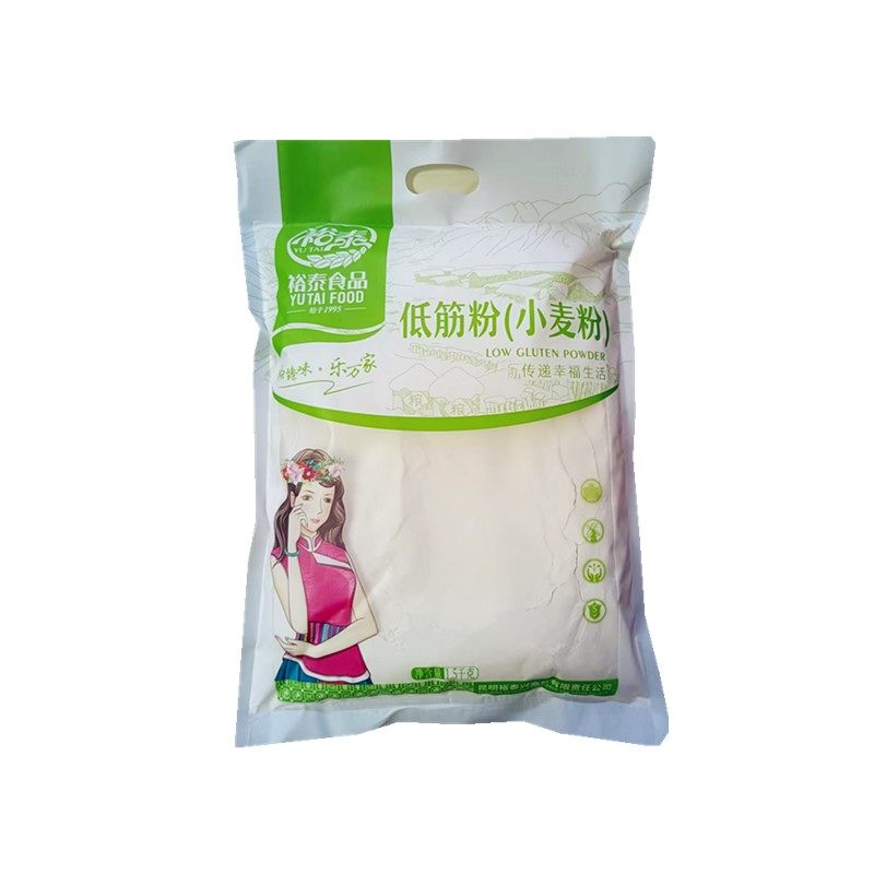 裕泰低筋面粉1.5千克/袋食用粉杂粮蛋糕糕点面包面粉包邮