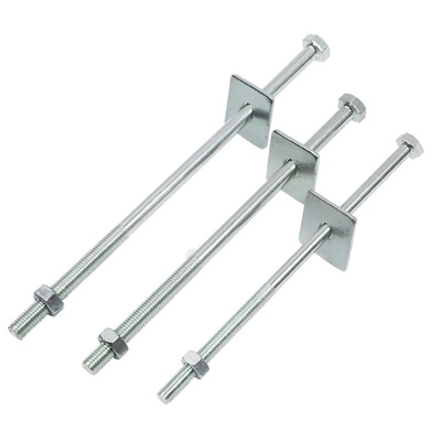 镀锌加长半牙螺母外六角