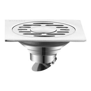 不锈钢室外庭院大排量防臭地漏卫生间12cm15cm110管径140管地漏盖