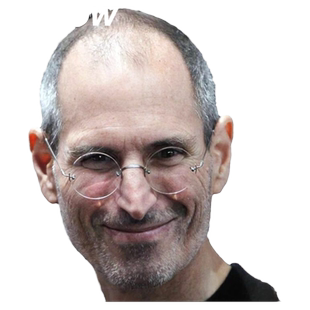 乔布斯同款无框眼镜男纯钛眼镜架复古近视眼镜框圆形银框男个性潮