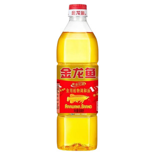 【金龙鱼】黄金比例食用植物调和油900ml/瓶烹饪油食用油