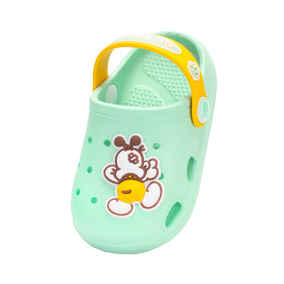 巴布豆宝宝幼儿2男女童小童拖鞋