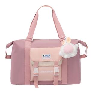 出门方便携带行李包女儿童可爱多功能旅游背包网红女生短途旅行包