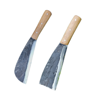 行星工坊手工锻打锰钢柴刀一体加厚防身户外开路砍柴锋利开山刀具