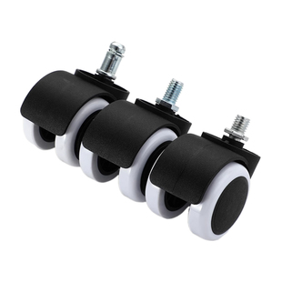 万向轮滚轮手推车脚轮移动底座滑轮脚手架办公椅转椅轮子尼龙轮