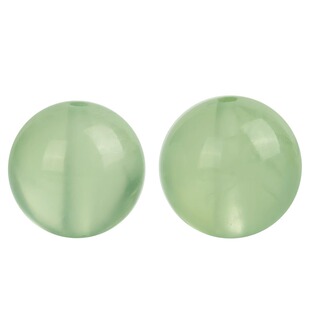 Abdo葡萄石散珠冰种绿色圆珠水晶手链多宝手串女diy串珠饰品配件