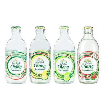 泰象苏打水Chang牌气泡整箱24瓶