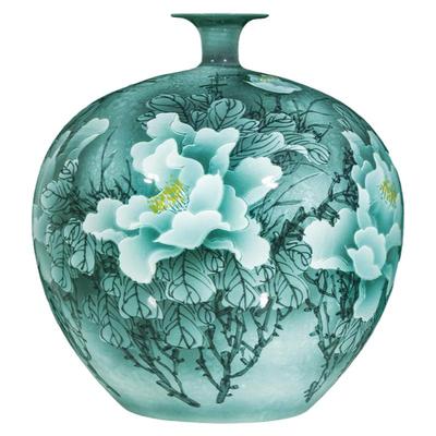 景德镇花瓶鼎众陶瓷新中式