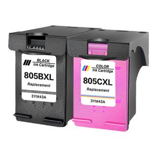 适用惠普2723墨盒2332 2700 2722 hp2700  dj2720 hp2723 2721 2027 hpdeskjet1212 805系列打印机新版可加墨