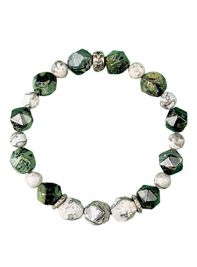 玛瑙手链男款女生手串绿色水晶绿野仙踪轻奢小众精致天然宝石串珠