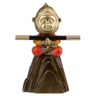 铜师傅全铜摆件大圣之我心向佛孙悟空孙大圣齐天大圣可爱桌面饰品