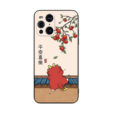 气质适用于oppofindX3Pro手机壳