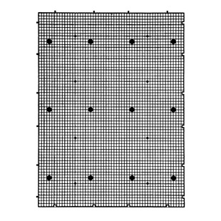 鱼缸乌龟周转箱加密隔离网格板可拼接裁剪晒台网格子过滤板底滤板