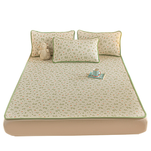 一面纯棉一面绒床垫三件套家用榻榻米软垫床护垫褥牛奶绒铺底垫被