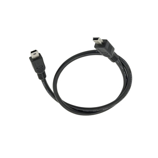 miniusb数据线t型口弯头v3口双T口5p连接车载MP3双头电子狗连接线