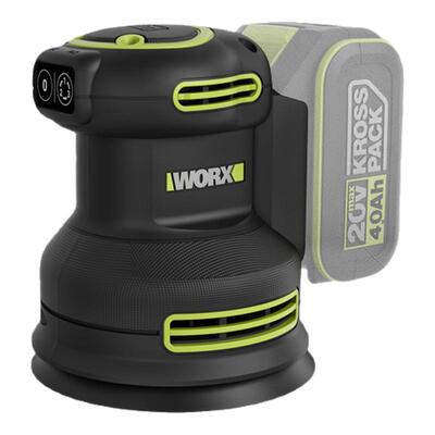 威克士WU657锂电砂光机墙面腻子抛光打磨机木工手持砂纸机磨光机