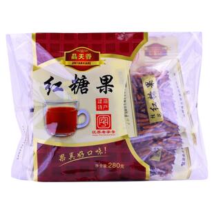 【盐城馆】晶天香传统糕点心桂花红糖果子纯手工杂粮小吃280g袋装