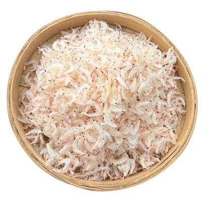 淡干虾皮小虾米本港鲜虾干宝宝补钙海米150g灌装食用海鲜干货特产