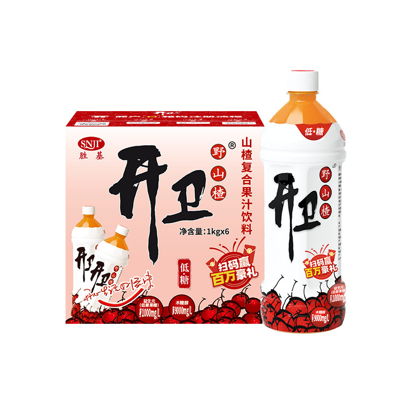 0脂肪大瓶开卫山楂果汁工厂直销